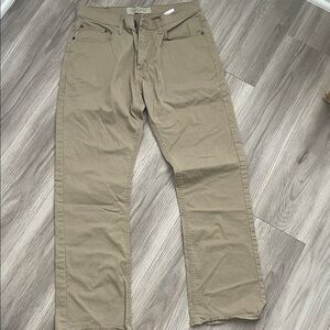 Wrangler Men's Straight Jeans in Tan